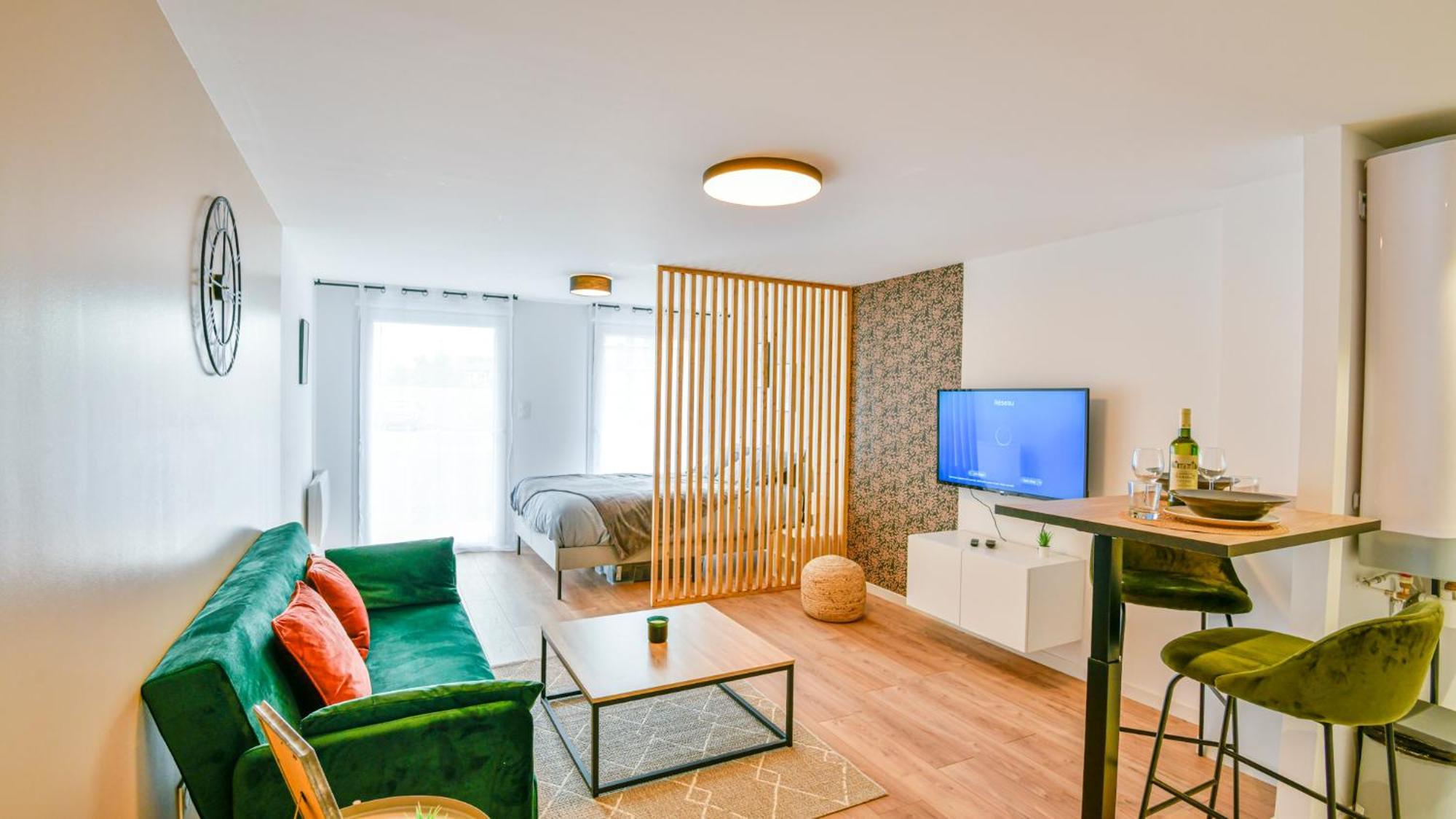 Studio Magda - Fibre Et Tv - Calme Et Confortable แซ็ง-ก็องแต็ง ภายนอก รูปภาพ